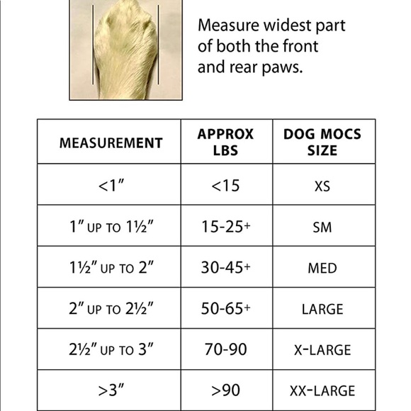 NWT Dog Mocs - Picture 8 of 9